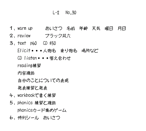 子供英語レッスンプランの作り方 英 語 島